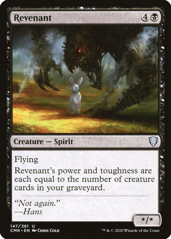 2020 Magic: The Gathering: Commander Legends (CMR) - Revenant (#147, Uncommon) (, Near Mint)