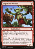 2020 Magic: The Gathering: Commander Legends (CMR) - Impulsive Pilferer (#185, Common) (, Near Mint)