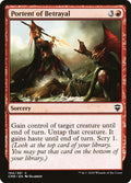 2020 Magic: The Gathering: Commander Legends (CMR) - Portent of Betrayal (#194, Common) (, Near Mint)