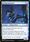 2020 Magic: The Gathering: Commander Legends (CMR) - Daring Saboteur (#64, Uncommon) (, Near Mint)