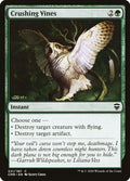 2020 Magic: The Gathering: Commander Legends (CMR) - Crushing Vines (#221, Common) (, Near Mint)