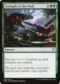 2020 Magic: The Gathering: Commander Legends (CMR) - Strength of the Pack (#259, Uncommon) (, Near Mint)