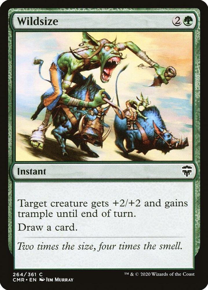 2020 Magic: The Gathering: Commander Legends (CMR) - Wildsize (#264, Common) (, Near Mint)