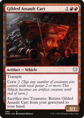 2021 Magic: The Gathering: Kaldheim (KHM) - Gilded Assault Cart (#390, Uncommon) (, Near Mint)