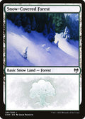 2021 Magic: The Gathering: Kaldheim (KHM) - Snow Covered Forest 284 (#284, Land) (Foil, Near Mint)