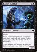2021 Magic: The Gathering: Kaldheim (KHM) - Komas Faithful (#102, Common) (, Near Mint)