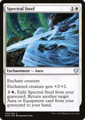 2021 Magic: The Gathering: Kaldheim (KHM) - Spectral Steel (#30, Uncommon)
