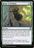 2021 Magic: The Gathering: Kaldheim (KHM) - Roots of Wisdom (#190, Common) (, Near Mint)