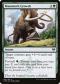 2021 Magic: The Gathering: Kaldheim (KHM) - Mammoth Growth (#183, Common) (, Near Mint)
