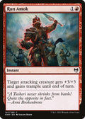 2021 Magic: The Gathering: Kaldheim (KHM) - Run Amok (#147, Common) (, Near Mint)