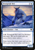 2021 Magic: The Gathering: Kaldheim (KHM) - Frostpeak Yeti (#57, Common) (, Near Mint)