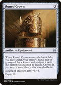 2021 Magic: The Gathering: Kaldheim (KHM) - Runed Crown (#245, Uncommon) (, Near Mint)