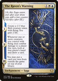 2021 Magic: The Gathering: Kaldheim (KHM) - The Ravens Warning (#227, Rare) (, Near Mint)