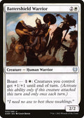 2021 Magic: The Gathering: Kaldheim (KHM) - Battershield Warrior (#2, Uncommon) (, Near Mint)