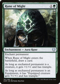 2021 Magic: The Gathering: Kaldheim (KHM) - Rune of Might (#191, Uncommon) (, Near Mint)