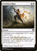 2021 Magic: The Gathering: Kaldheim (KHM) - Warhorn Blast (#38, Common) (, Near Mint)