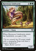 2021 Magic: The Gathering: Kaldheim (KHM) - Ravenous Lindwurm (#187, Common) (, Near Mint)