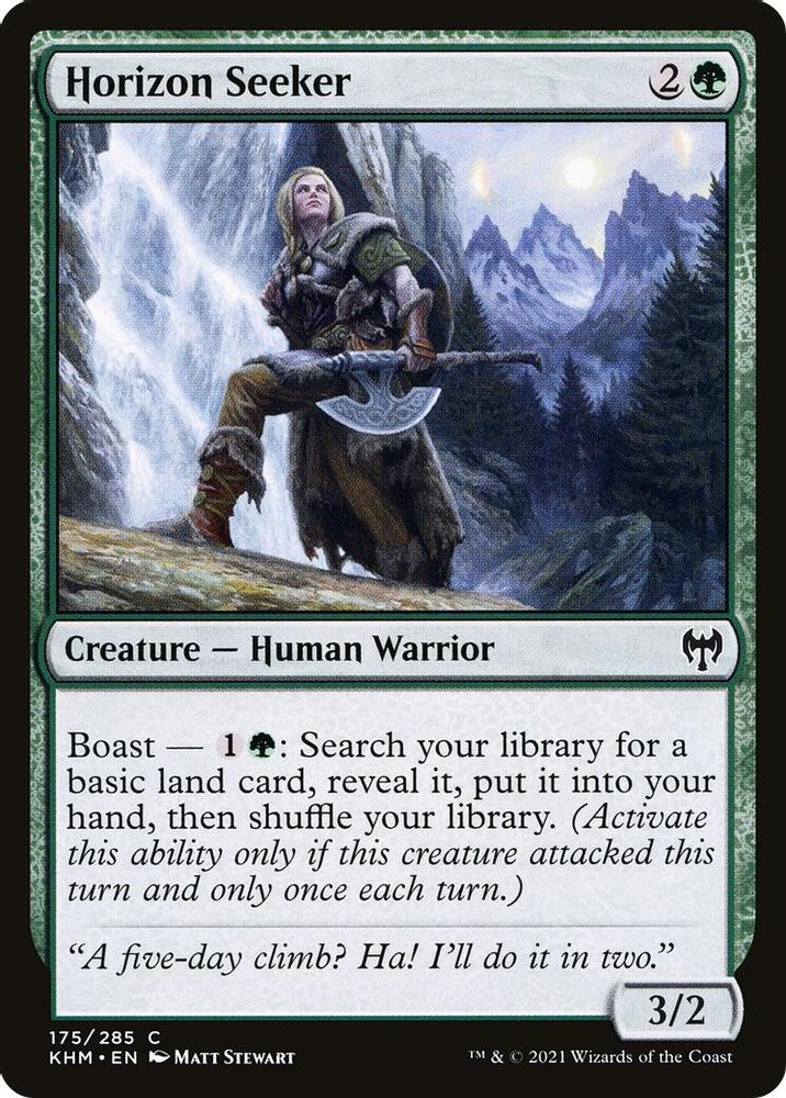 2021 Magic: The Gathering: Kaldheim (KHM) - Horizon Seeker (#175, Common) (, Near Mint)