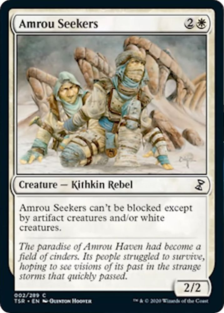 2021 Magic: The Gathering: Time Spiral: Remastered (TSR) - Amrou Seekers (#2, Common) (, Near Mint)