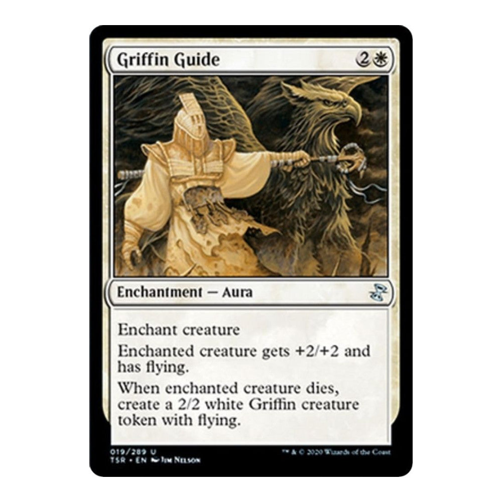 2021 Magic: The Gathering: Time Spiral: Remastered (TSR) - Griffin Guide (#19, Uncommon) (, Near Mint)