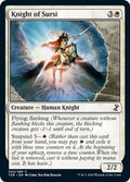 2021 Magic: The Gathering: Time Spiral: Remastered (TSR) - Knight of Sursi (#22, Common) (, Near Mint)
