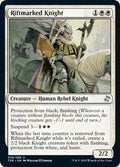 2021 Magic: The Gathering: Time Spiral: Remastered (TSR) - Riftmarked Knight (#38, Uncommon) (, Near Mint)