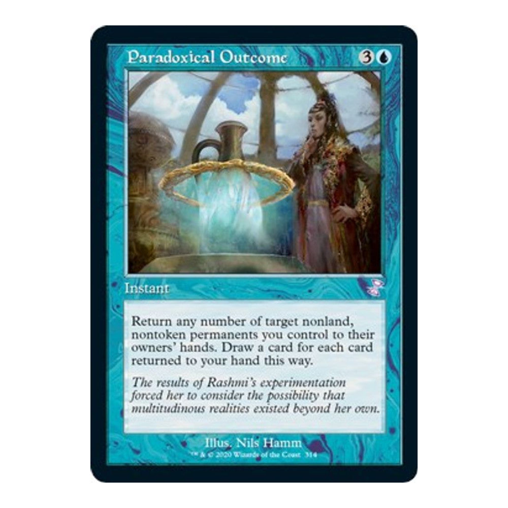 2021 Magic: The Gathering: Time Spiral: Remastered (TSR) - Paradoxical Outcome (#314, Special) (, Near Mint)