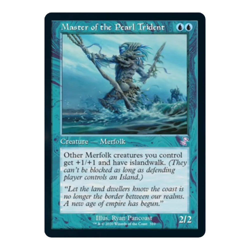 2021 Magic: The Gathering: Time Spiral: Remastered (TSR) - Master of the Pearl Trident (#310, Special) (, Near Mint)