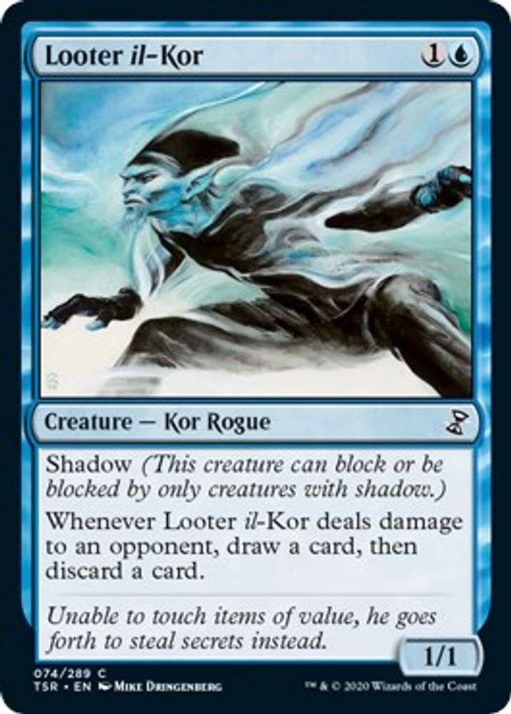 2021 Magic: The Gathering: Time Spiral: Remastered (TSR) - Looter il Kor (#74, Common) (, Near Mint)