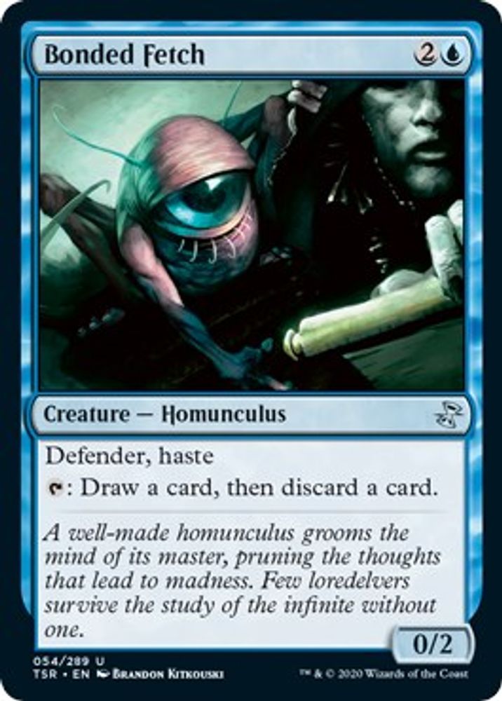 2021 Magic: The Gathering: Time Spiral: Remastered (TSR) - Bonded Fetch (#54, Uncommon) (, Near Mint)