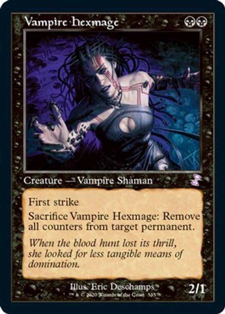 2021 Magic: The Gathering: Time Spiral: Remastered (TSR) - Vampire Hexmage (#335, Special) (, Near Mint)
