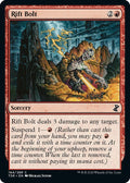 2021 Magic: The Gathering: Time Spiral: Remastered (TSR) - Rift Bolt (#184, Common) (, Near Mint)