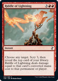 2021 Magic: The Gathering: Time Spiral: Remastered (TSR) - Riddle of Lightning (#183, Common) (, Near Mint)