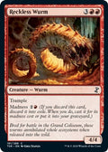 2021 Magic: The Gathering: Time Spiral: Remastered (TSR) - Reckless Wurm (#181, Common) (, Near Mint)