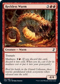 2021 Magic: The Gathering: Time Spiral: Remastered (TSR) - Reckless Wurm (#181, Common) (, Near Mint)