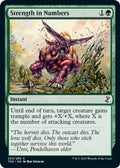 2021 Magic: The Gathering: Time Spiral: Remastered (TSR) - Strength in Numbers (#233, Common) (, Near Mint)