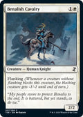 2021 Magic: The Gathering: Time Spiral: Remastered (TSR) - Benalish Cavalry (#7, Common) (, Near Mint)