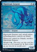 2021 Magic: The Gathering: Time Spiral: Remastered (TSR) - Slipstream Serpent (#86, Common) (, Near Mint)