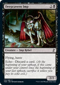 2021 Magic: The Gathering: Time Spiral: Remastered (TSR) - Deepcavern Imp (#110, Common) (, Near Mint)