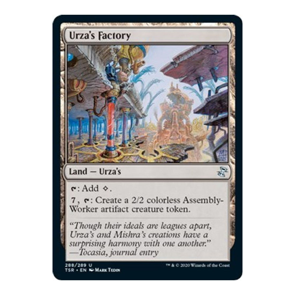 2021 Magic: The Gathering: Time Spiral: Remastered (TSR) - Urzas Factory (#288, Uncommon) (, Near Mint)