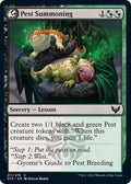2021 Magic: The Gathering: Strixhaven: School of Mages (STX) - Pest Summoning (#211, Common) (, Near Mint)