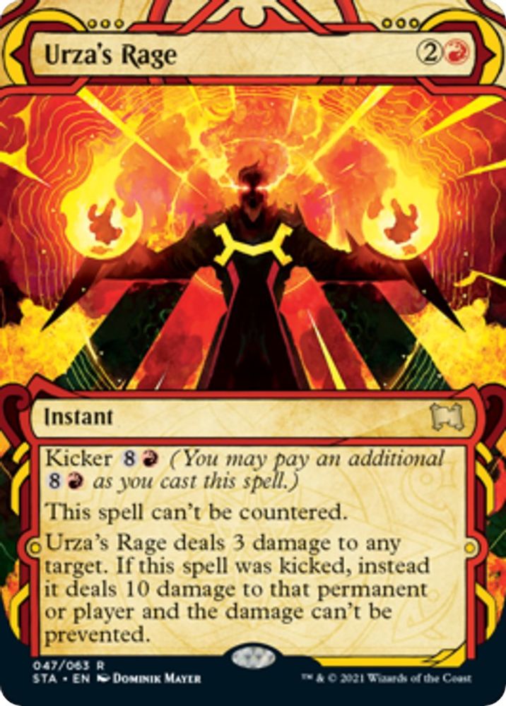 2021 Magic: The Gathering: Strixhaven: Mystical Archive (STA) - Urzas Rage (#47, Rare) (, Near Mint)