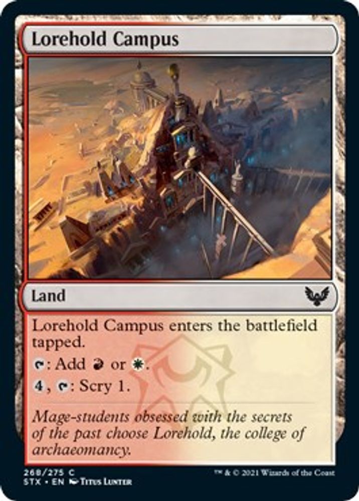 2021 Magic: The Gathering: Strixhaven: School of Mages (STX) - Lorehold Campus (#268, Common) (, Near Mint)