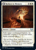 2021 Magic: The Gathering: Strixhaven: School of Mages (STX) - Reduce to Memory (#25, Uncommon) (, Near Mint)