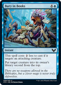 2021 Magic: The Gathering: Strixhaven: School of Mages (STX) - Bury in Books (#39, Common) (, Near Mint)