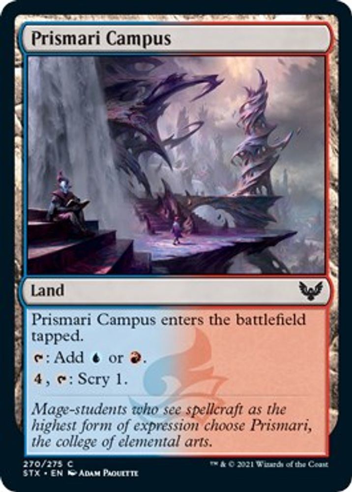 2021 Magic: The Gathering: Strixhaven: School of Mages (STX) - Prismari Campus (#270, Common) (, Near Mint)