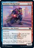 2021 Magic: The Gathering: Strixhaven: School of Mages (STX) - Prismari Pledgemage (#215, Common) (, Near Mint)