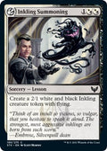 2021 Magic: The Gathering: Strixhaven: School of Mages (STX) - Inkling Summoning (#195, Common) (, Near Mint)