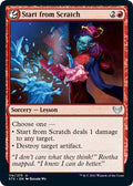 2021 Magic: The Gathering: Strixhaven: School of Mages (STX) - Start from Scratch (#114, Uncommon) (, Near Mint)