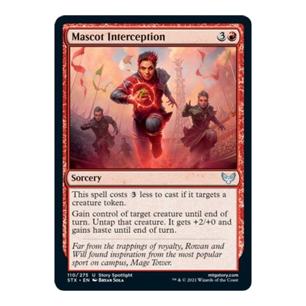 Mascot Interception - Strixhaven: School of Mages () - Near Mint -